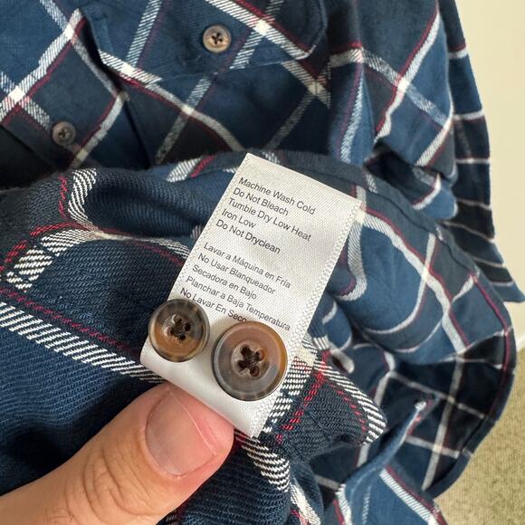 Jachs Heritage Flannel Plaid Button-Up Shirt US Men's M New - Picture 7 of 8